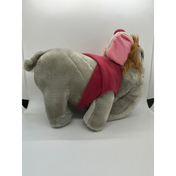 Vintage 1990s Walt Disney's World On Ice Aladdin Abu Elephant Plush Toy WITH TAG - Picture 6 of 9